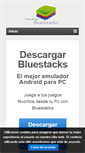 Mobile Screenshot of descargarbluestacks.org