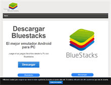 Tablet Screenshot of descargarbluestacks.org